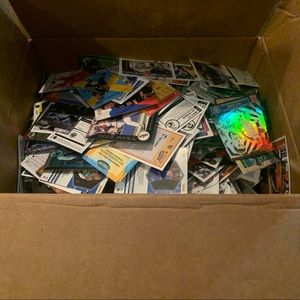 3000+ mixed sports cards